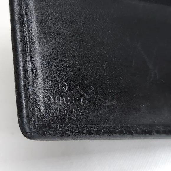Gucci GG Guccissima Lambskin French flap Bifold Wallet PRISTINE CONDITION W/ Box - Picture 13 of 17